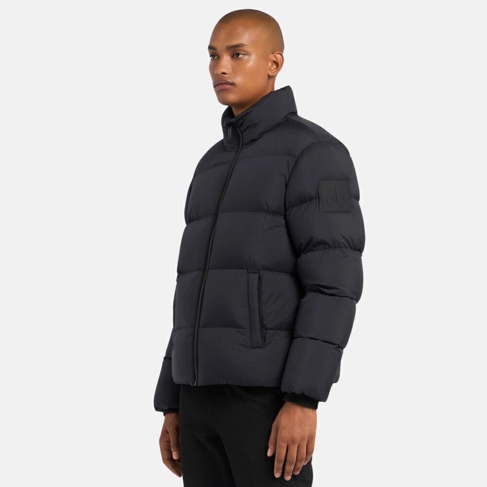 Moose Knuckles Men's Black Kings Down Puffer Jacket Small NWOT